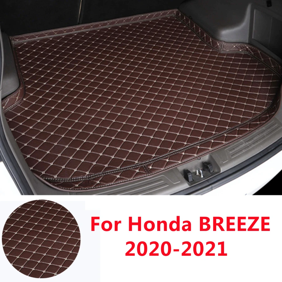 

SJ Professional Custom High Side Car Trunk Mat Tail Liner Rear Cargo Pad WaterProof For Honda BREEZE 2020-2021 Year