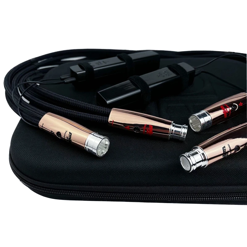 

Audiophile ThunderBird XLR Balanced Cable HiFi Audio Interconnect Line With Red Copper Plug