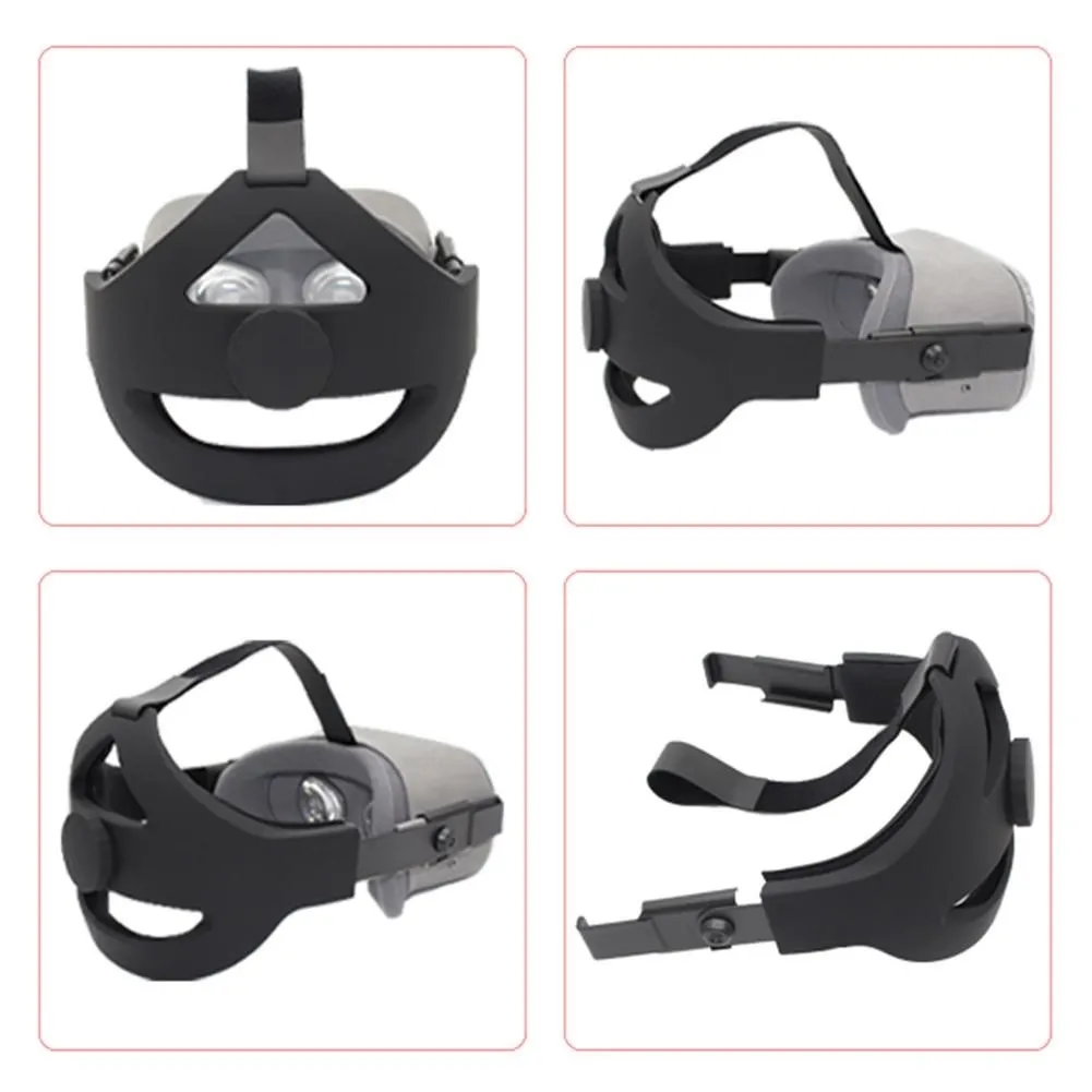 Фото Удобный регулируемый ремешок для головы для Oculus Quest VR-гарнитуры, регулируемый Поролоновый вкладыш, аксессуары для снятия давления №4