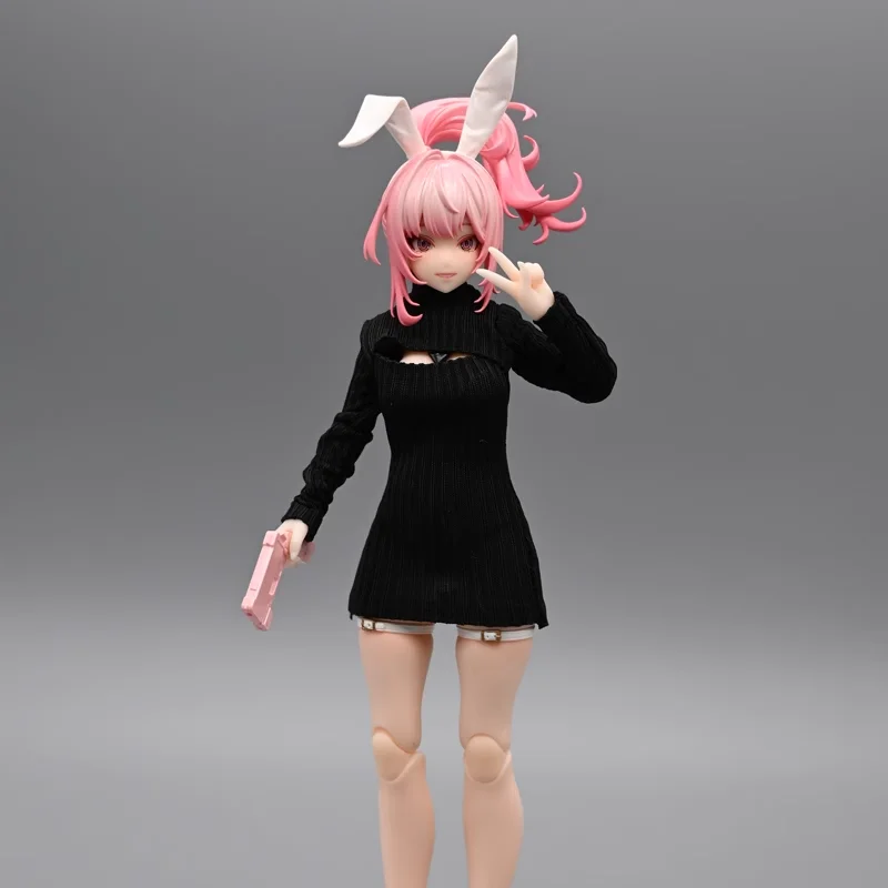 Модель плотного прилегающего свитера в масштабе 1/12 для солдатиков 6-дюймового