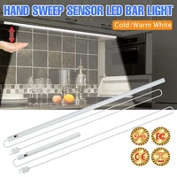 kitchen wall kamp led lights smart hand sweep senso lamp bar usb rechargeable light bedroom closets night light 5w 10w 15w 20w