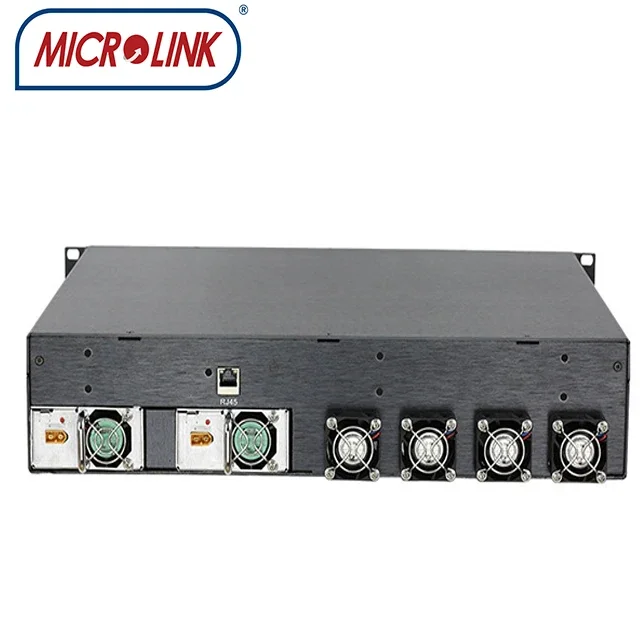 8 16 32 64 Порт 2U EDFA WDM 19 дБм ~ 23 Er/Yb FTTH CATV волоконно-оптический усилитель EYDFA