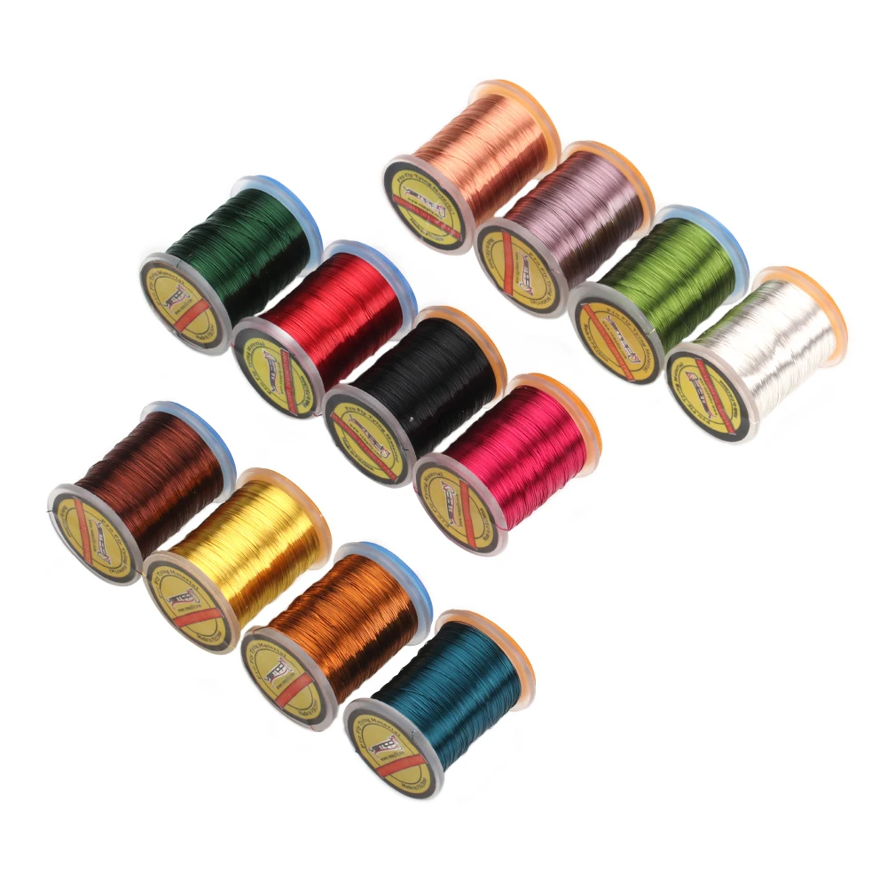 Медная Проволока 0 2 Мм Для Тонкого Завязывания Мушек Ловли Форели И Окуня