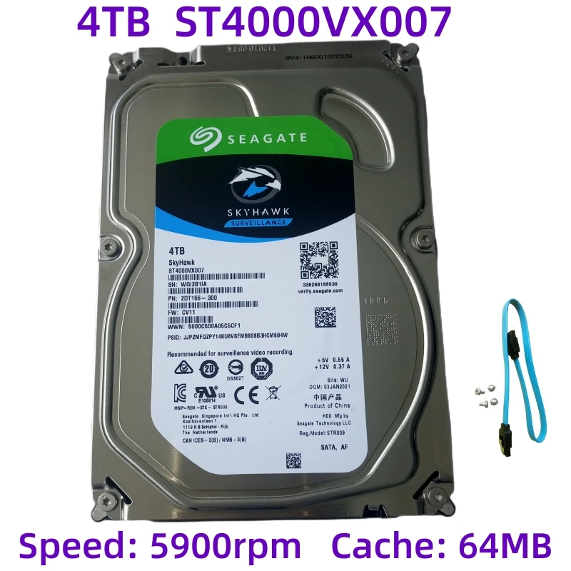 Hdd 4тб skyhawk seagate. Seagate skyhawk st4000vx016. seagate skyhawk st4000vx005 тест.