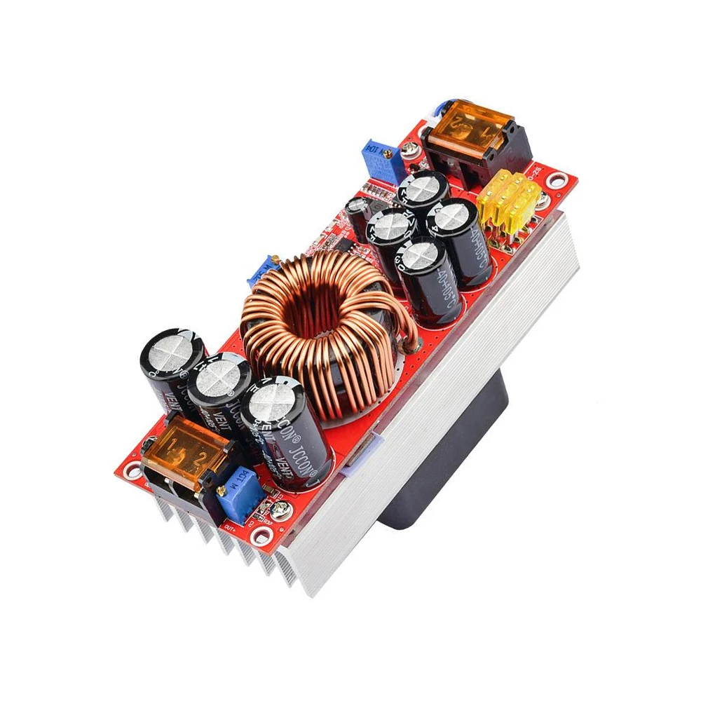 

Практичный Повышающий Модуль 1800 Вт 40 А, повышающий преобразователь постоянного тока, преобразователи постоянного тока, модуль питания, лег...