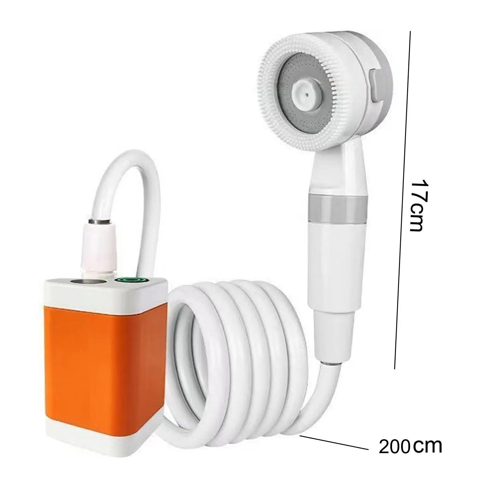 Портативный душевой USB Перезаряжаемый Электрический лагерь душ Кемпинг Душ для