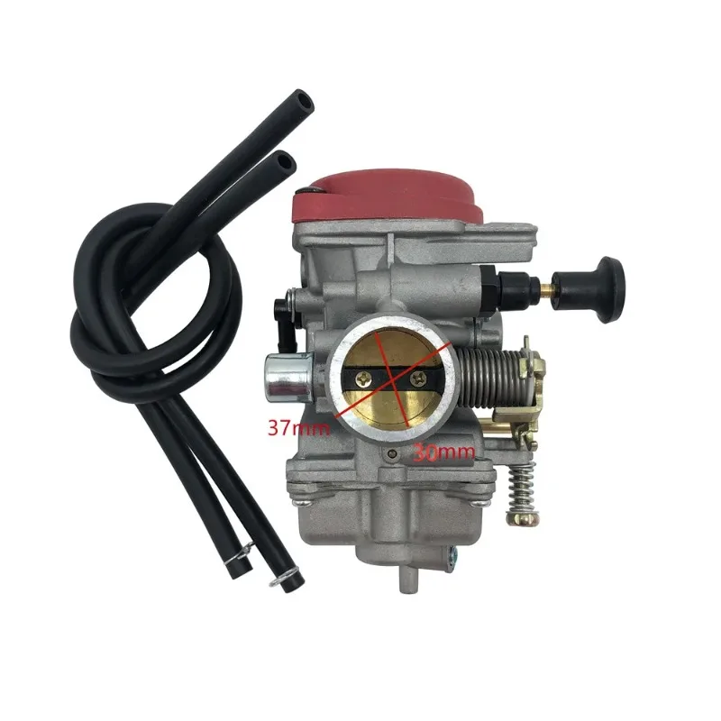 Фото Карбюратор с впускным коллектором для LONCIN, BASHAN, JIANSHE, Roketa JS250 250cc ATV Quad, с ручным дросселем №2