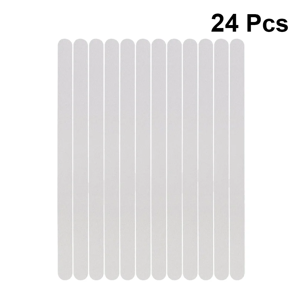 

Cabilock 24Pcs Non- Bathtub Stickers Adhesive Safety Treads for Bathtubs, Showers, Pools, Boats, Stairs and