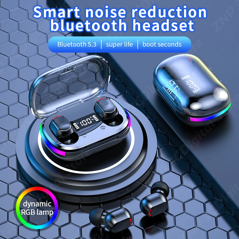 TWS-стереонаушники с поддержкой Bluetooth 5 3 и микрофоном