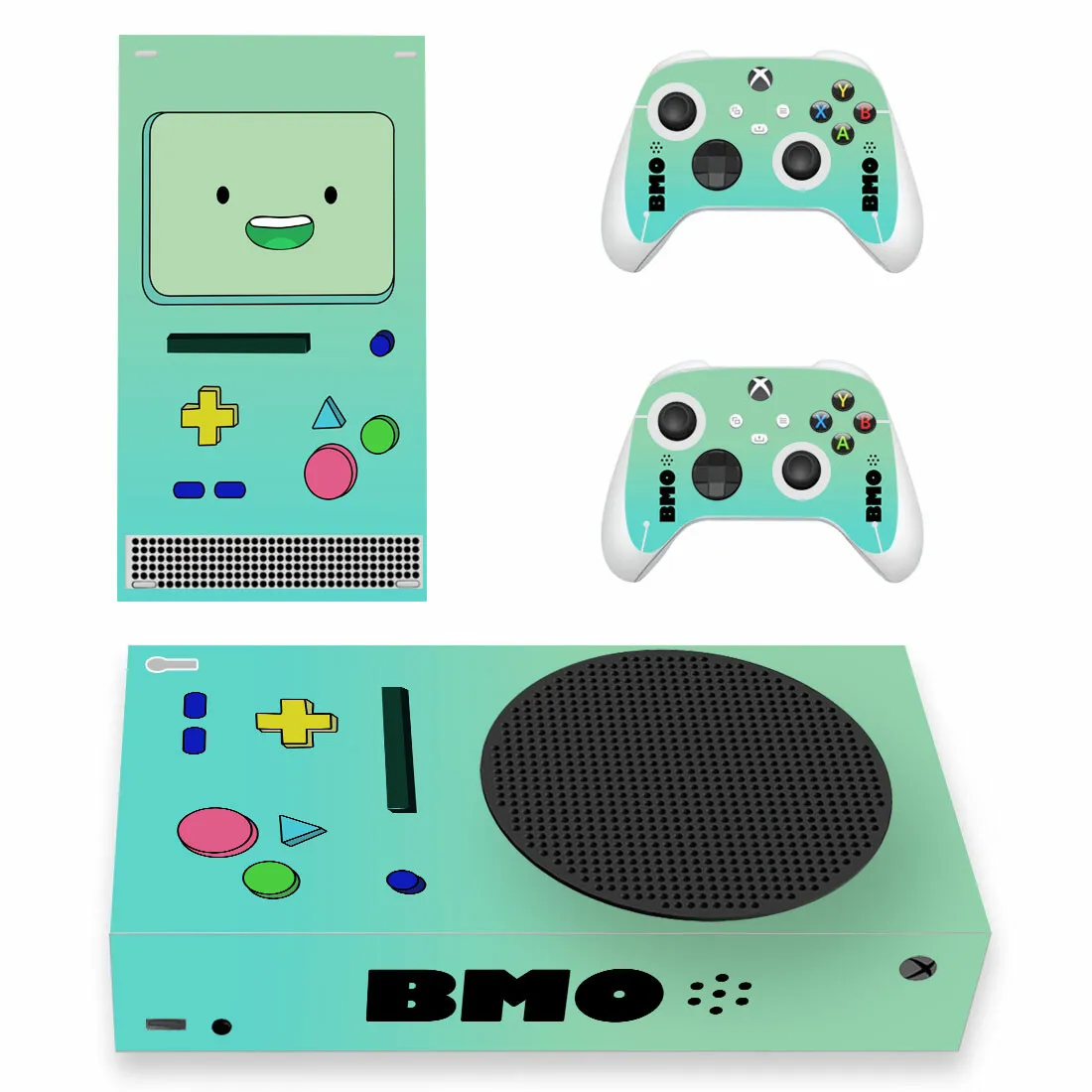 

Adventure Time BMO Robert Skin Sticker Decal Cover for Xbox Series S Console and Controllers Xbox Series Slim Skin Sticker Vinyl