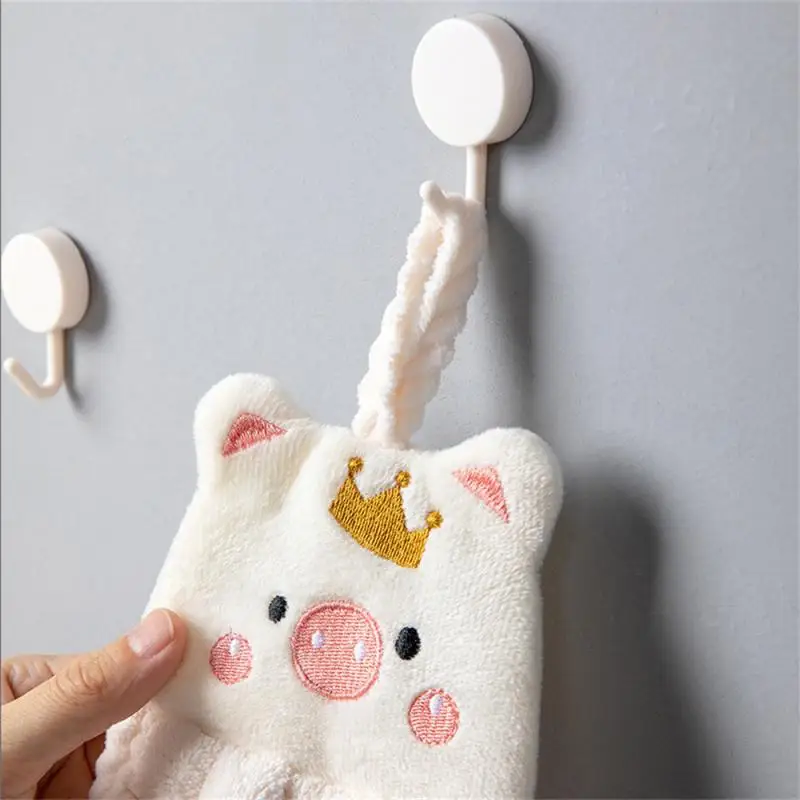 

Finely Crafted Unique And Cute Cartoon Character Design Super Absorbent Hand Towel Small Household Items Neatly Wired Towels