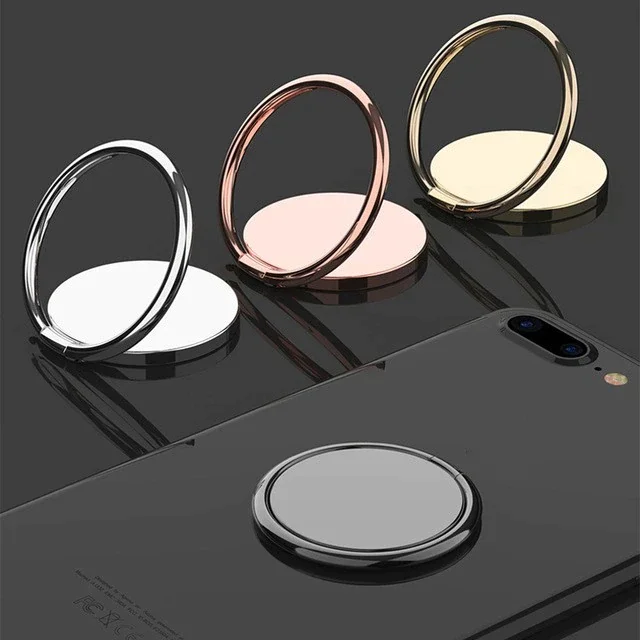 

Luxury Spin Rotatable Phone Holder 360 Degree Rotatable Magnet Metal Finger Ring Smartphone Socket For Magnetic Smartphone Stand