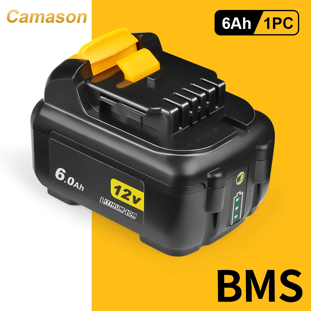 

Camason DCB120 аккумулятор для Dewalt 10.8V/12V 6Ah