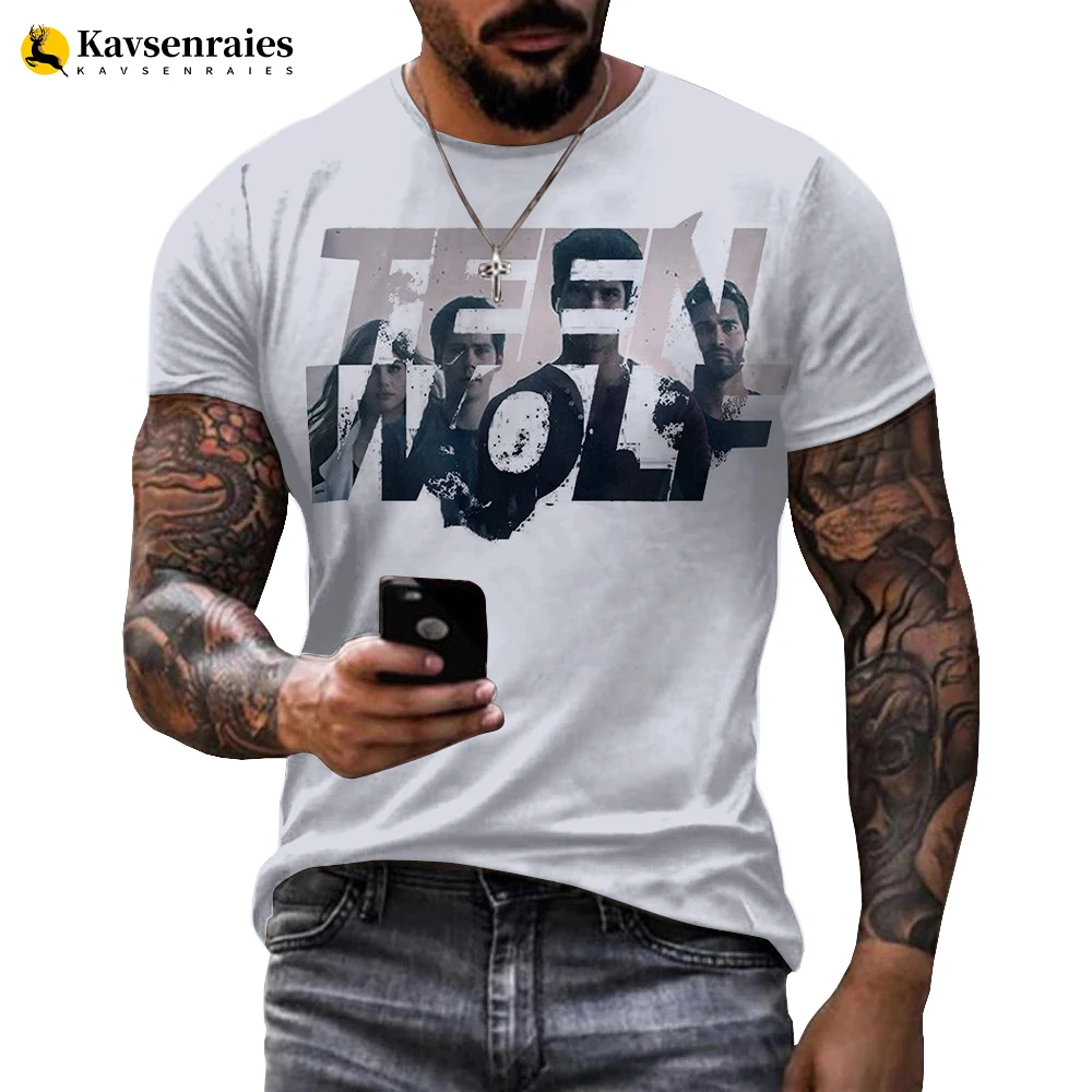 

Футболка для ТВ-сериала Teen Wolf 3D, женские и мужские футболки с рисунком Дилана обриена, стильски, летняя модная смешная футболка с коротким рукавом, графические футболки 6XL