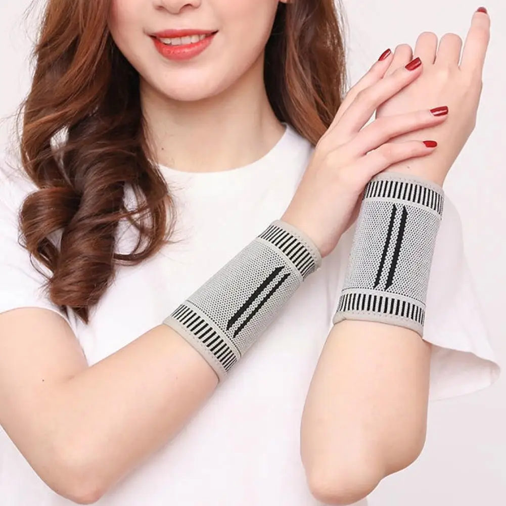 

Регулируемые мягкие браслеты, поддерживающие запястье для спортивного браслета, дышащий браслет, графеновая защита для запястья L3S4