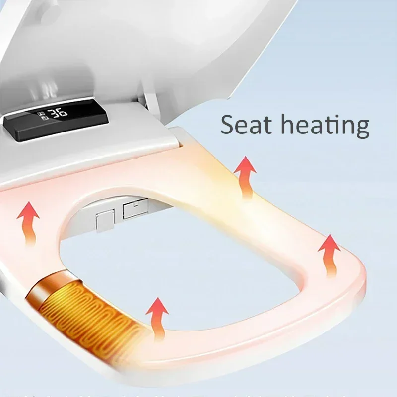 Умная крышка для унитаза Ecofresh квадратная электронная Крышка биде с подогревом