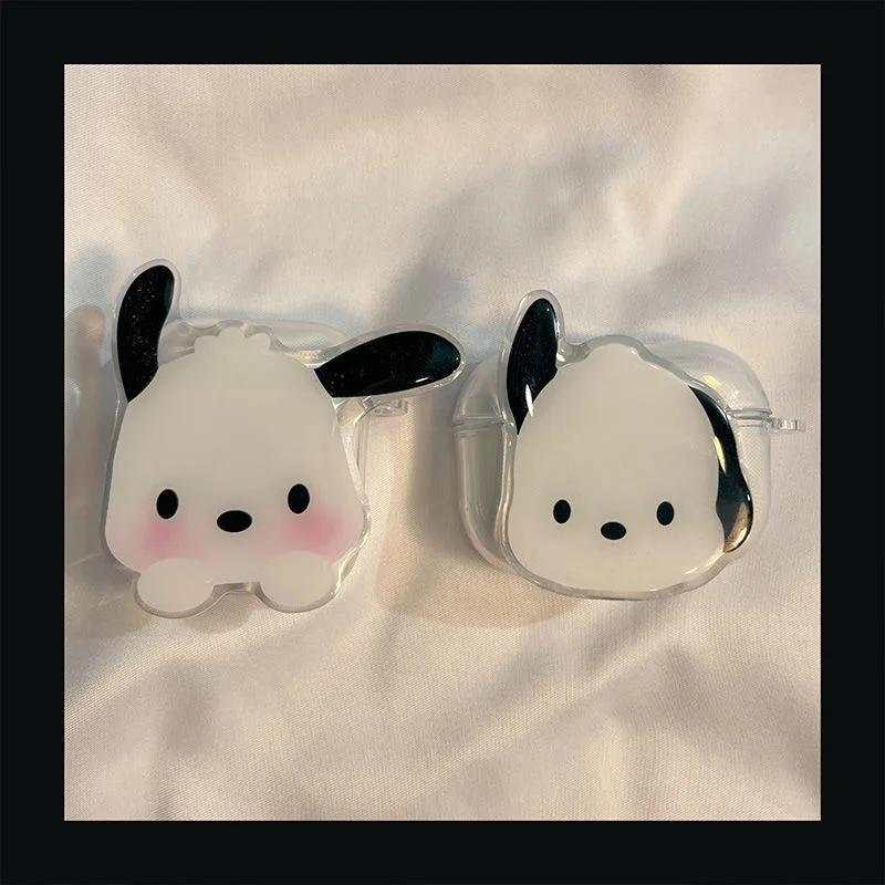 

Cartoon Sanrio Pochacco Transparent AirPods 3 Case Apple AirPods 2 AirPods Pro Case IPhone Earphone Accessories Air Pod Cover