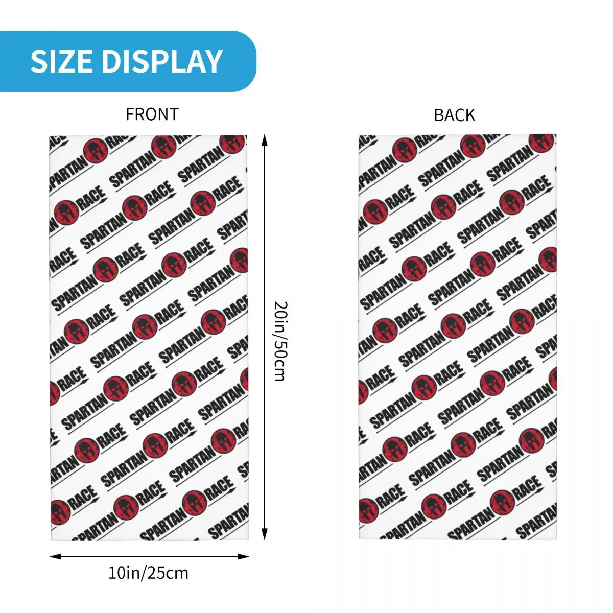 Пользовательские Спарта Spirit Спартанская гоночная бандана гетры ветрозащитный