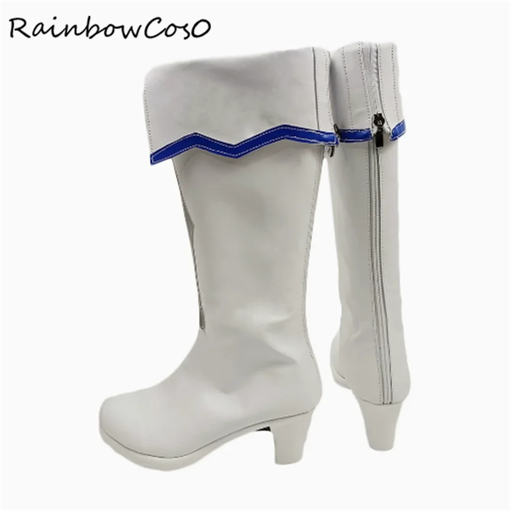 Yuki Asuna Yuuki меч асуны Art Online обувь для косплея Сапоги аниме Хэллоуин RainbowCos0 W4299