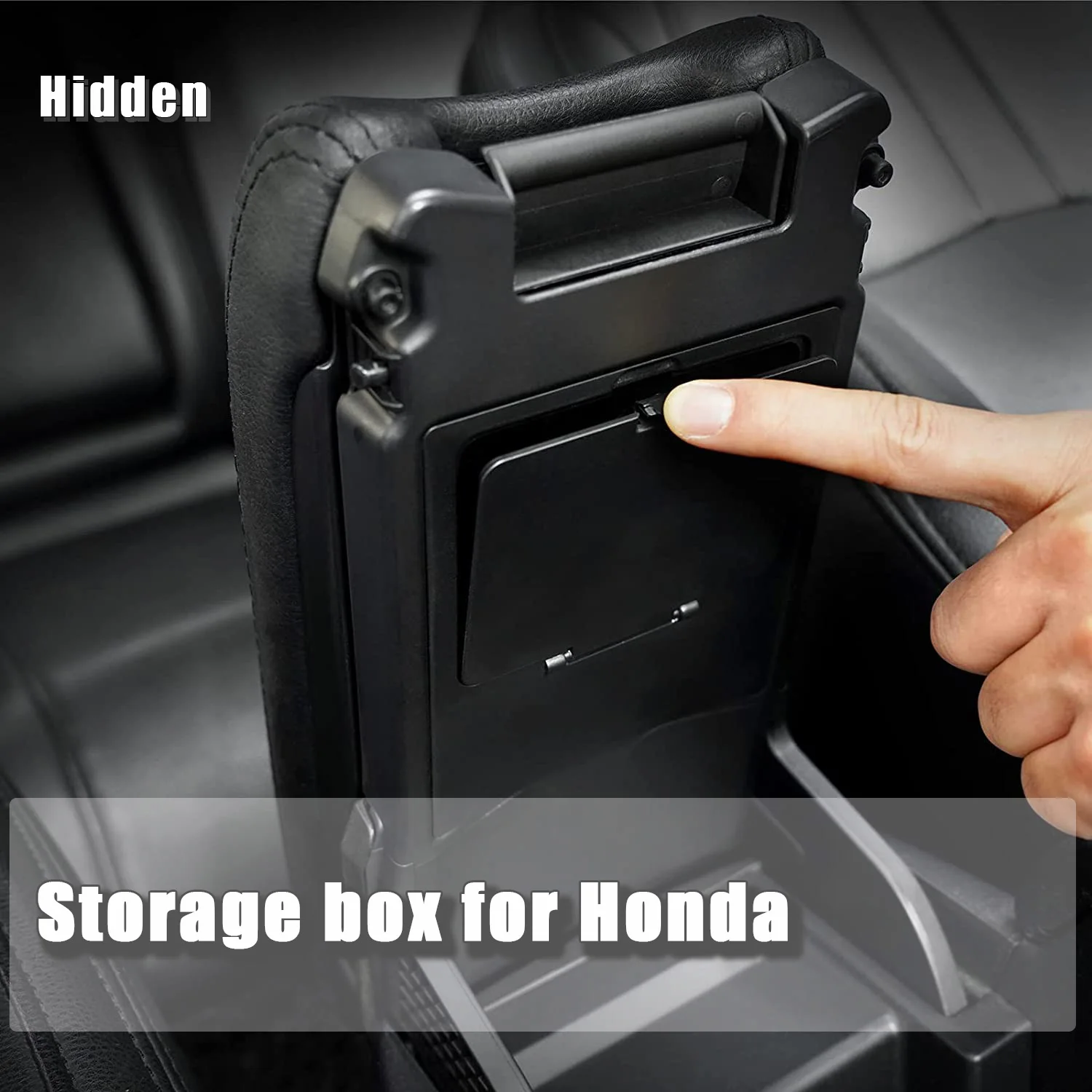 

Center Console Hidden Storage Box for Honda Civic 2016-2021 Center Console Organizer for 10th Honda Civic Hatchback Si Coupe