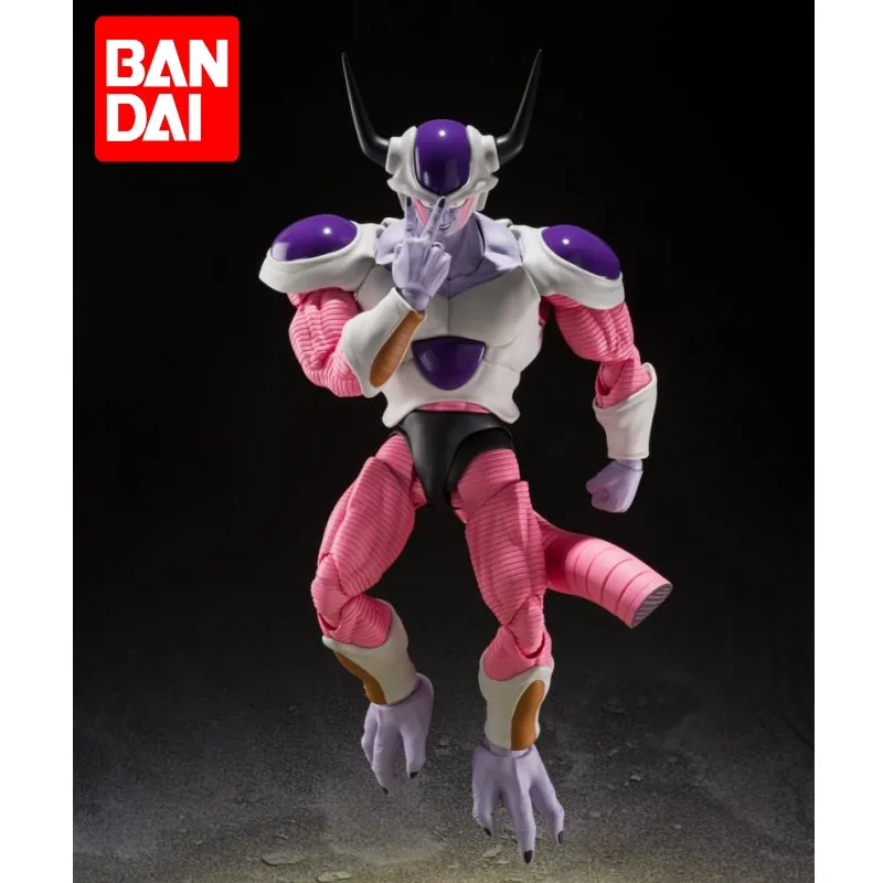 

Original Bandai S.H.Figuarts Shf Dragon Ball Z Frieza King Third Form Anime Action Figure Doll Toy Gift Collection Hobby Model