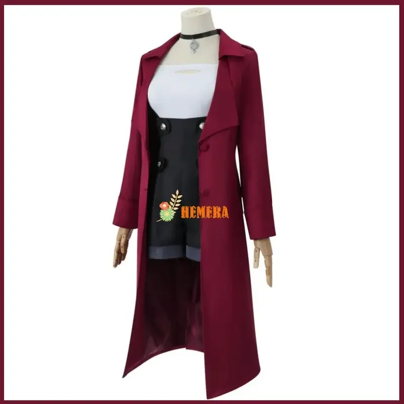 Новинка 2024 аниме смещенный металлик Redstar карнавальный костюм парик красный