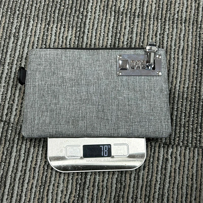 Запираемая сумка для денег прочные нейлоновые мешки банкнот портмоне монет