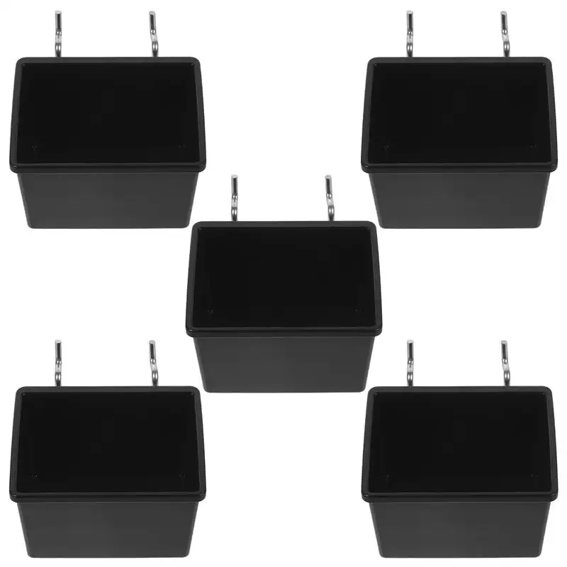 5 шт. контейнеры для перфорированной доски хранения гаражный магазин