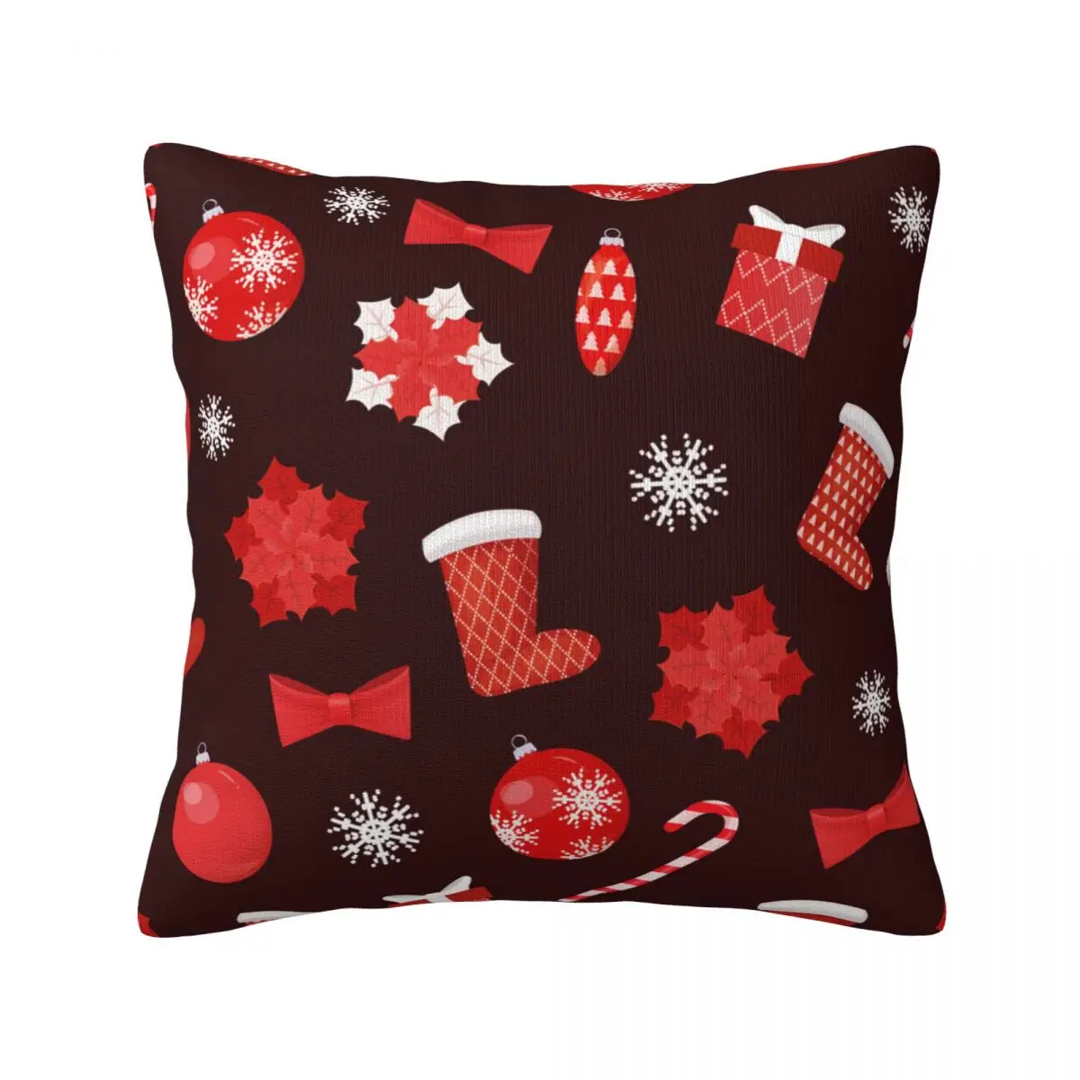 

Christmas Toys Stocks Stars Throw Pillow Cover Decorative Pillow Covers Home Pillows Shells Cushion Cover Zippered Pillowcase