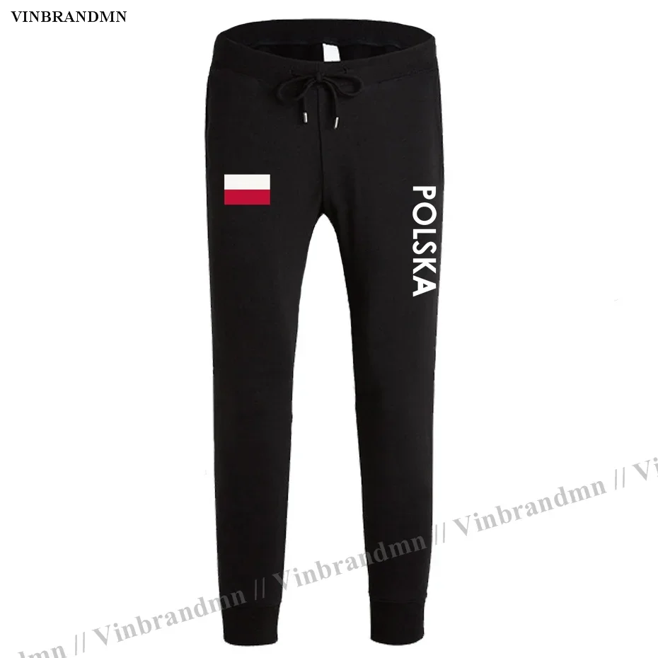Польша Polish Pole POLSK POL мужские брюки для бега комбинезон спортивные штаны трек пот