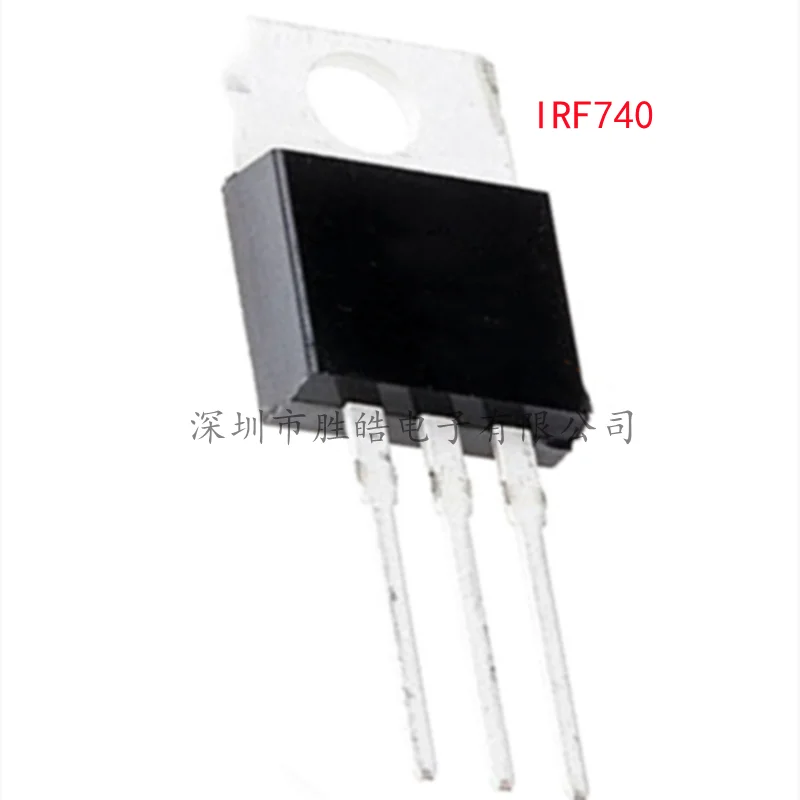 

(10PCS) NEW IRF740PBF IRF740 10A/400V Field-Effect Transistor TO-220 MOS Tube Straight Insert Integrated Circuit