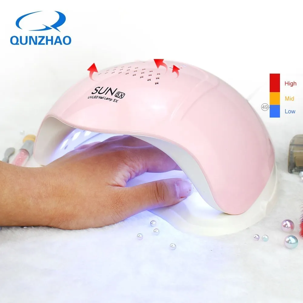 Sun5x 48 Вт УФ светодиодная лампа для ногтей сушилка отверждения Гель-лак маникюра