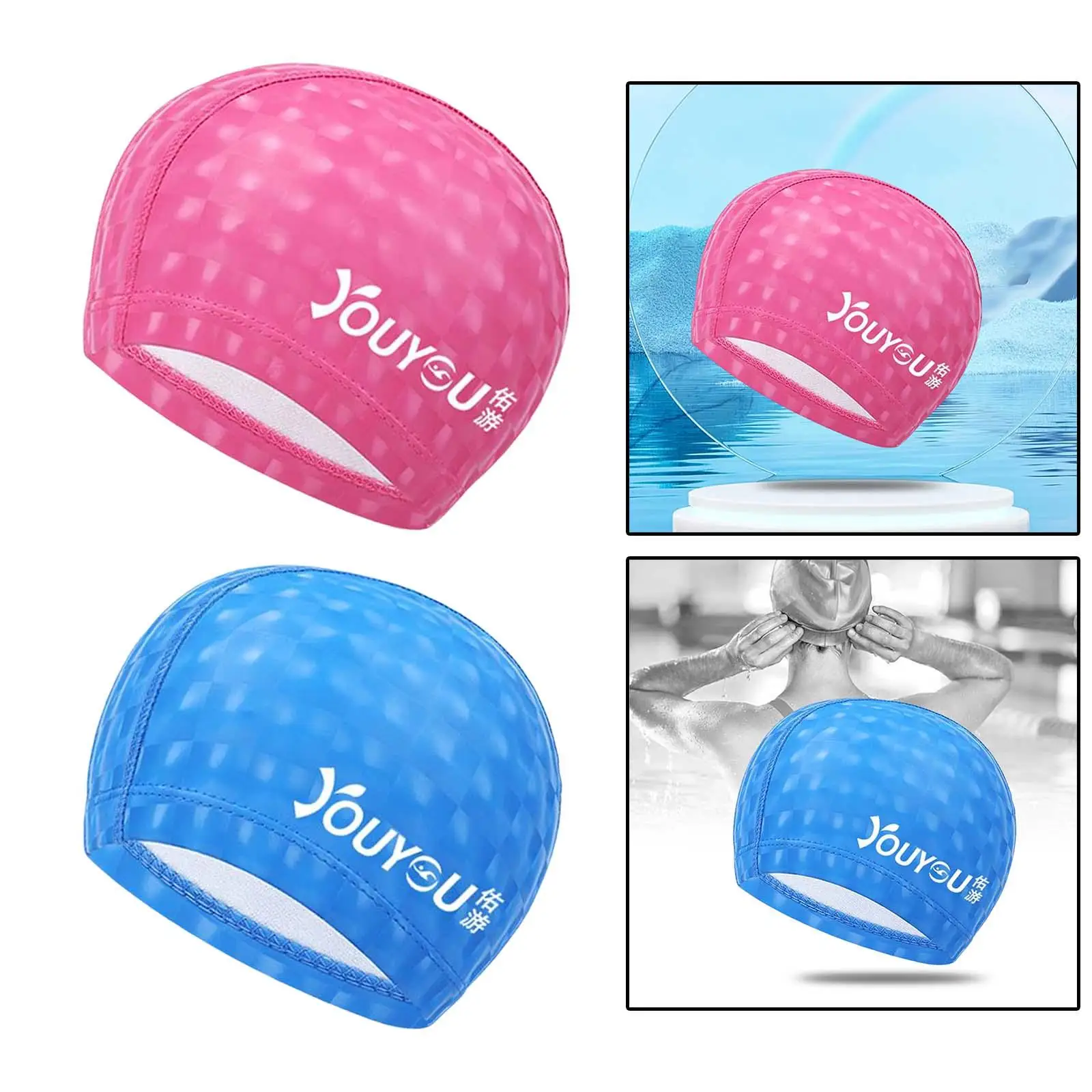 

Swimming Cap Unisex Swimming Cap Professional Flexible Swimming Cap for Adults