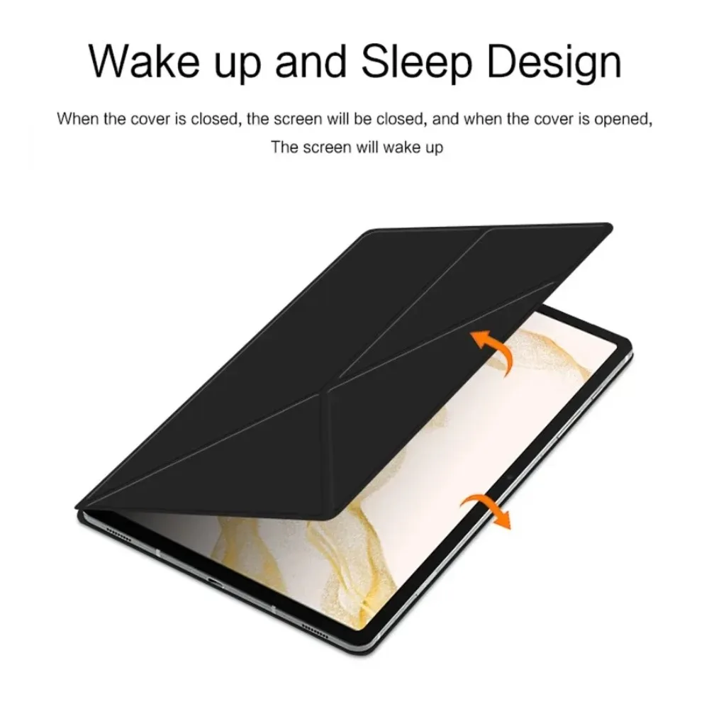 Фото Чехол Funda для Samsung Galaxy Tab S11/S11 Ultra 11 14,6 Y-Fold Smart Magnetic Adsorption Cover SM-X730 SM-X736B SM-X930 SM-X936B №5