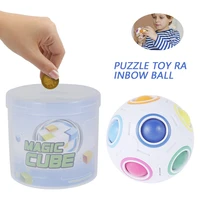 creative magic cube ball antistress rainbow football puzzle montessori kids toys for children stress reliever toy