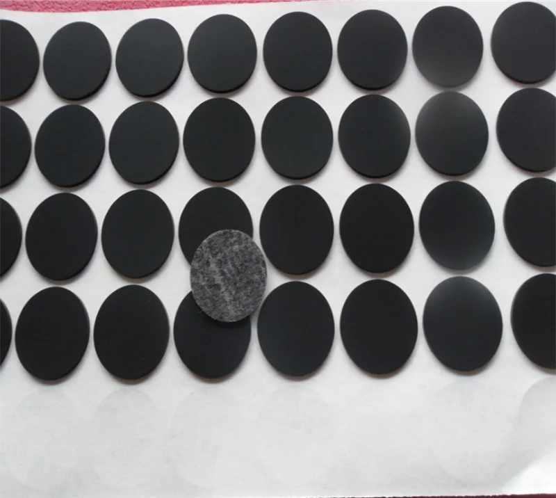 

20Pcs Dia 4.5mm - 14mm Round Silicone Rubber Furniture Pads Self-adhesive Non-slip Feet Cushion Shock Pad For 3M