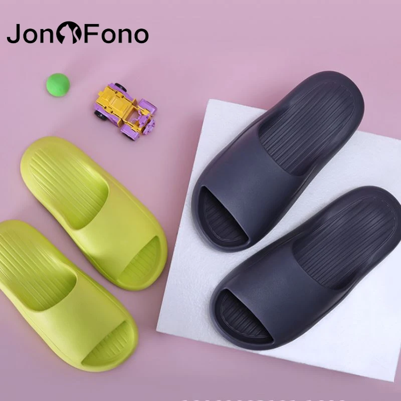 

JonoFono 2022 New Summer Slippers Women Eva Soft Sole Indoor Home Anti Slip Outdoor Platform Bathroom Ins Fashion Flip Flops