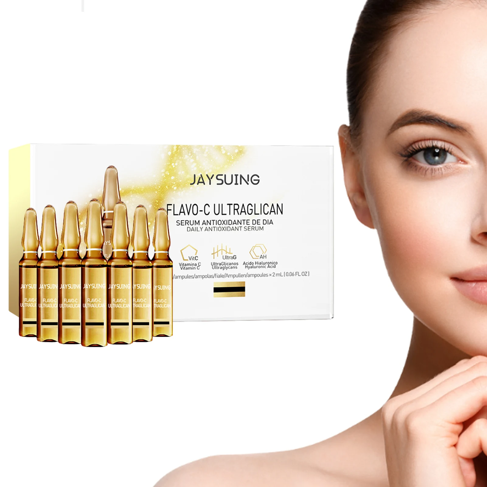 

Hydrating Moisturiser Ampoule Face Essence Moisturizing Hyaluronic Hyaluronic Acid Essence Rehydrating Reinvigorating Fine Line