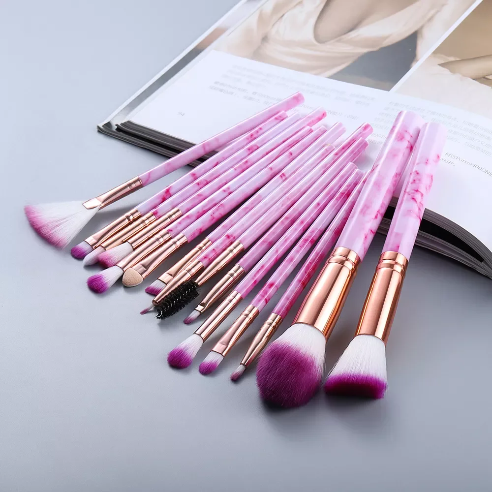 

FLD15/10/5Pcs Makeup Brushes Set Cosmetic Powder Eye Shadow Foundation Blush Blending Beauty Make Up of Brochas Maquillaje KIT