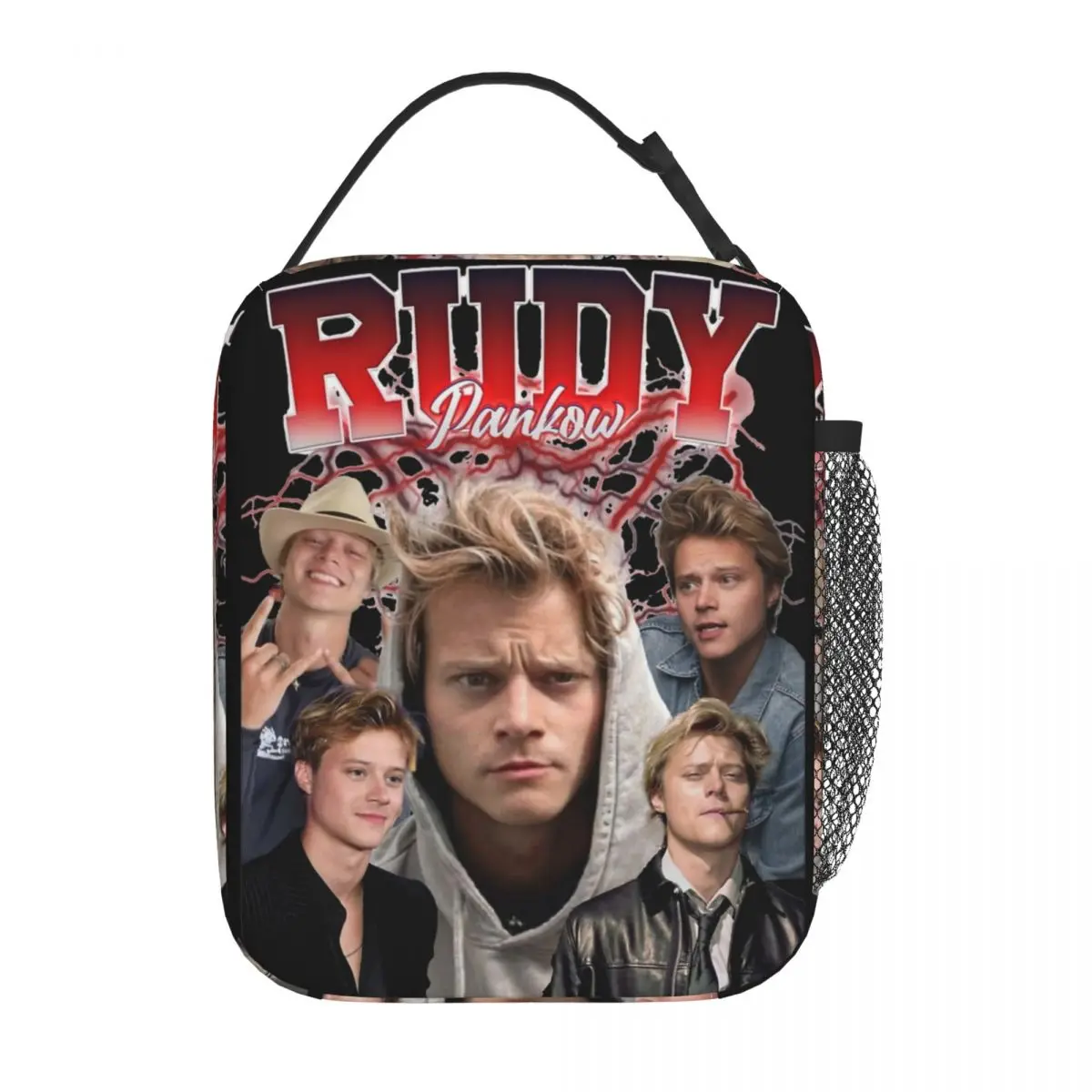 Rudy Pankow в стиле ретро термоизолированная сумка для обеда школьная портативная еды