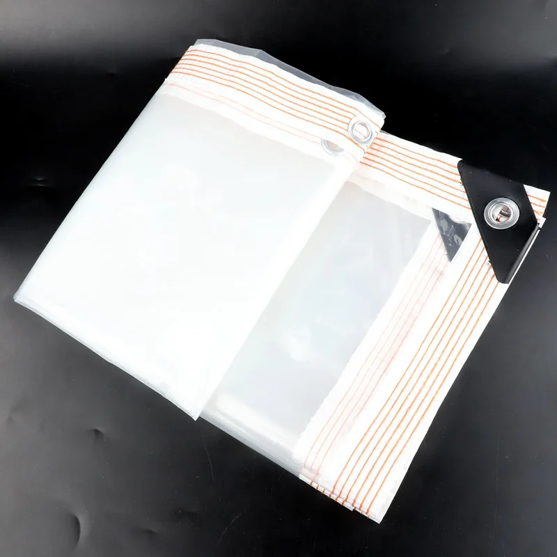 

0.1mm Transparent PE Film Garden Plant Cover Keep Warm Waterproof Tarpaulin Gazebo Furniture Rainproof Cover Tarp Canopy