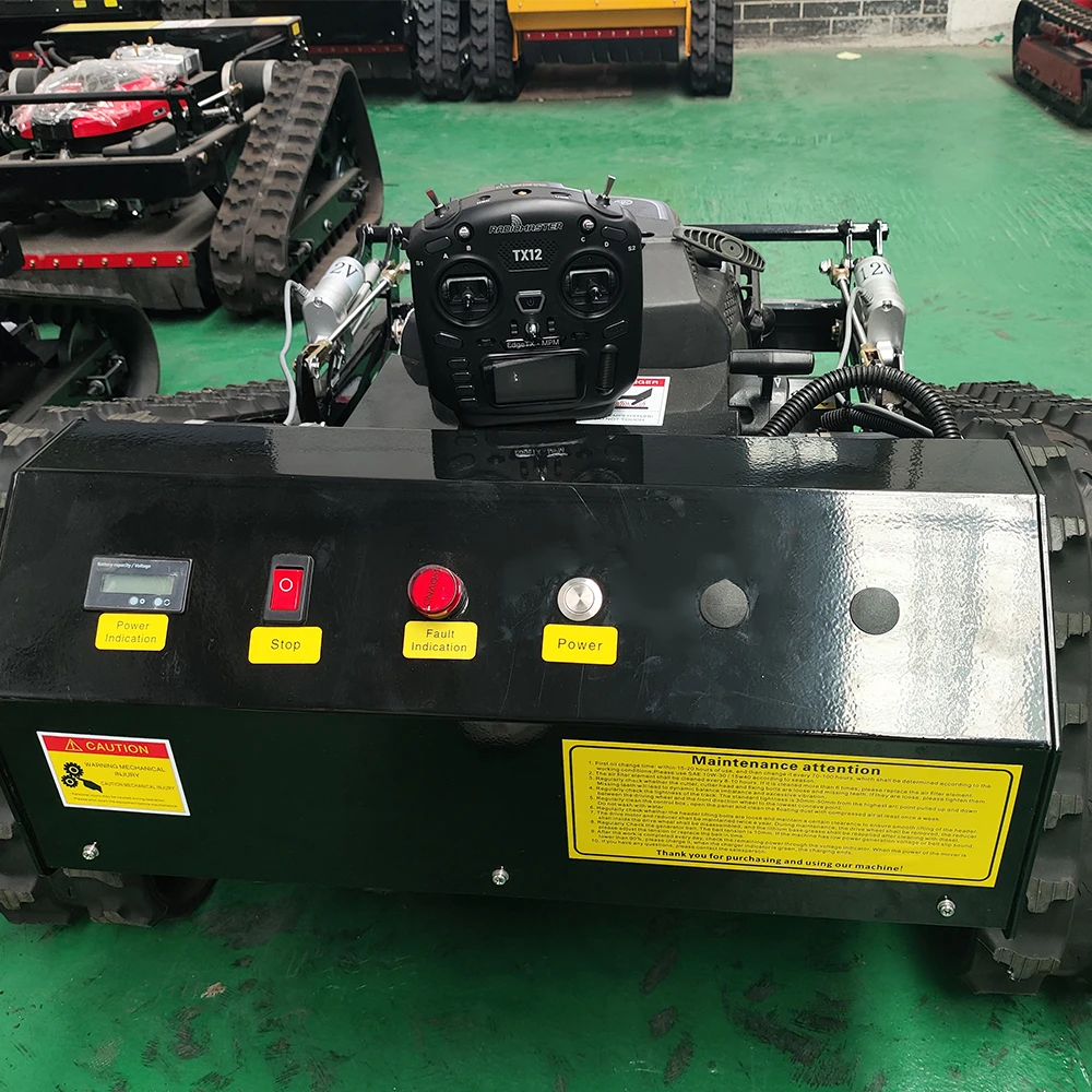 Высококачественная CE одобренная машина для резки травы гусеничная щетка резак