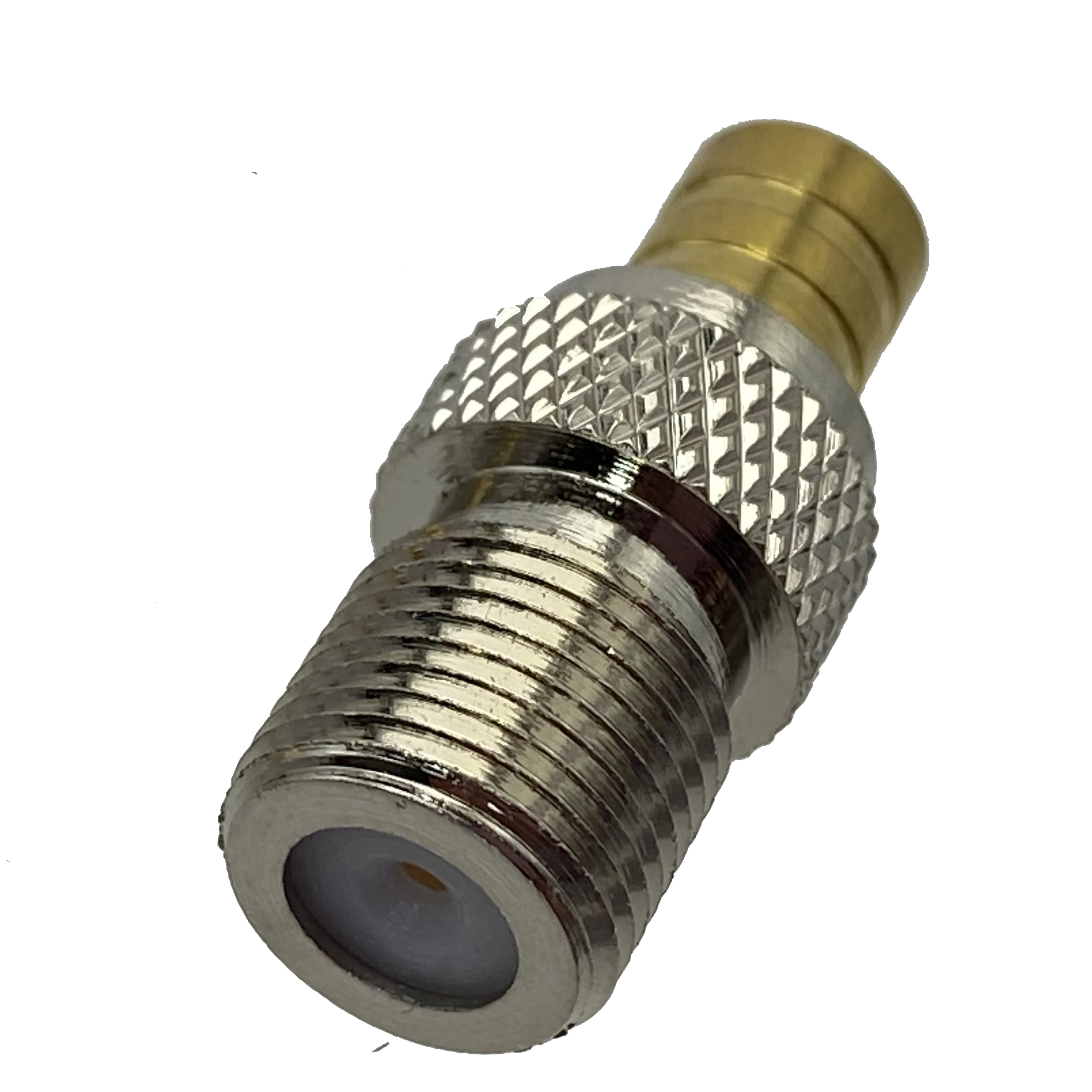 1 шт. переходник для разъема F TV гнездо гнезда SMB RF коаксиальный конвертер прямой