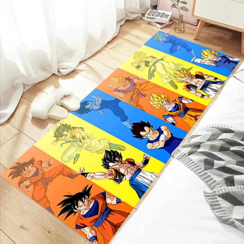 

Cartoon Bath Mat Goku Carpet Balcony Rugs Children Room Mat Non-slip Kitchen Mats for Floor Carpets Home Entrance Doormat Rug