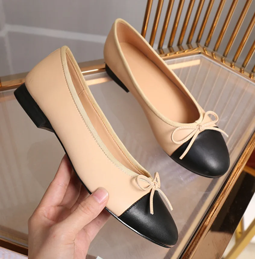 

2023 Designer Shoes Women's Luxury Ballet Shoes Fashion Classic Flats Work Travel,Spring and Autumn.