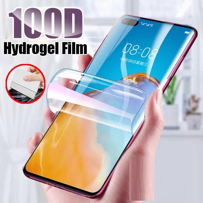 

Full Cover Screen Protector For Huawei P30 P40 Lite P50 P60 P20 Pro Lite Hydrogel Film For Huawei P Smart Z 2021 2019 2020 S