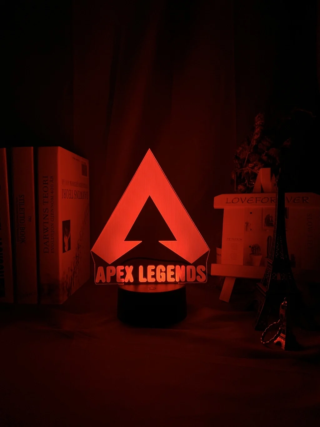 

Ночной светильник Apex Legends с логотипом, светодиодный светильник меняющий цвет для игровой комнаты, идеи декора, классное событие, приз геймер...