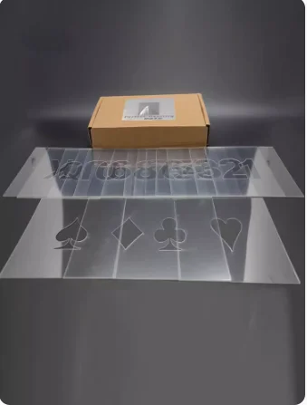 Идеальное привидение ангела Мираге Колода карты Волшебные трюки Крупным планом