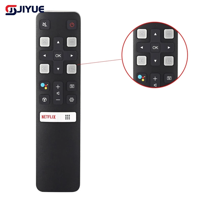 Фото Умный дом для Tcl Инфракрасный пульт дистанционного управления подходит для пульта дистанционного управления телевизором Rc802v Fmr1 Fmr2 Flr1 Fur5 Fur7 Fur6 №1