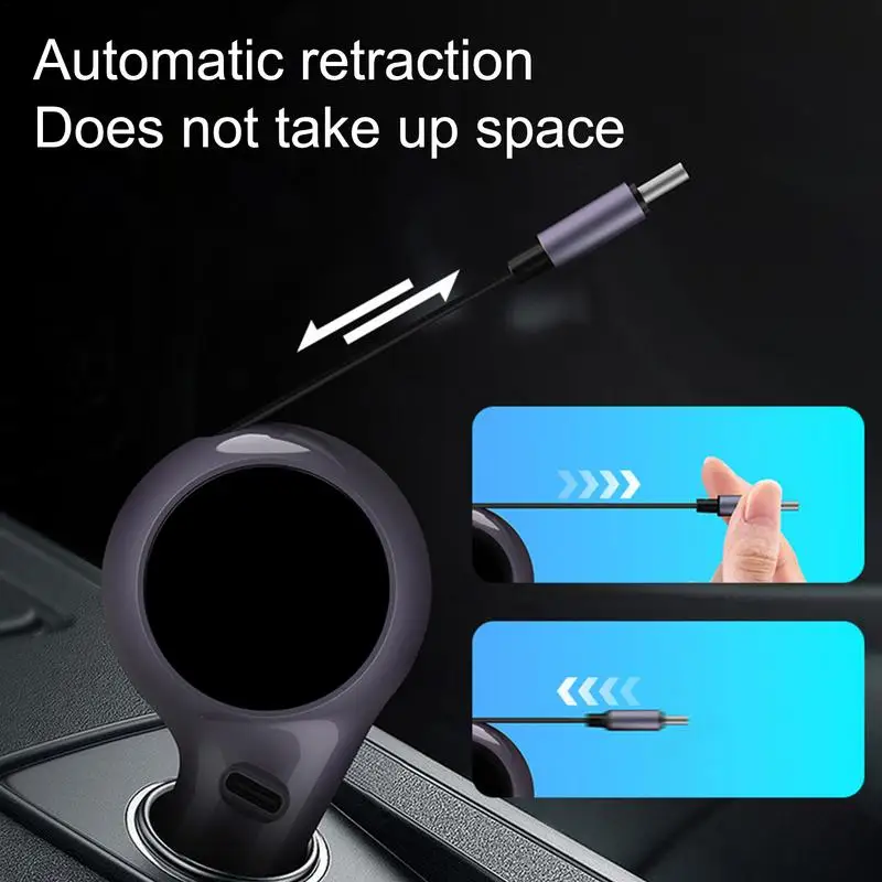 Портативное автомобильное зарядное устройство для телефона